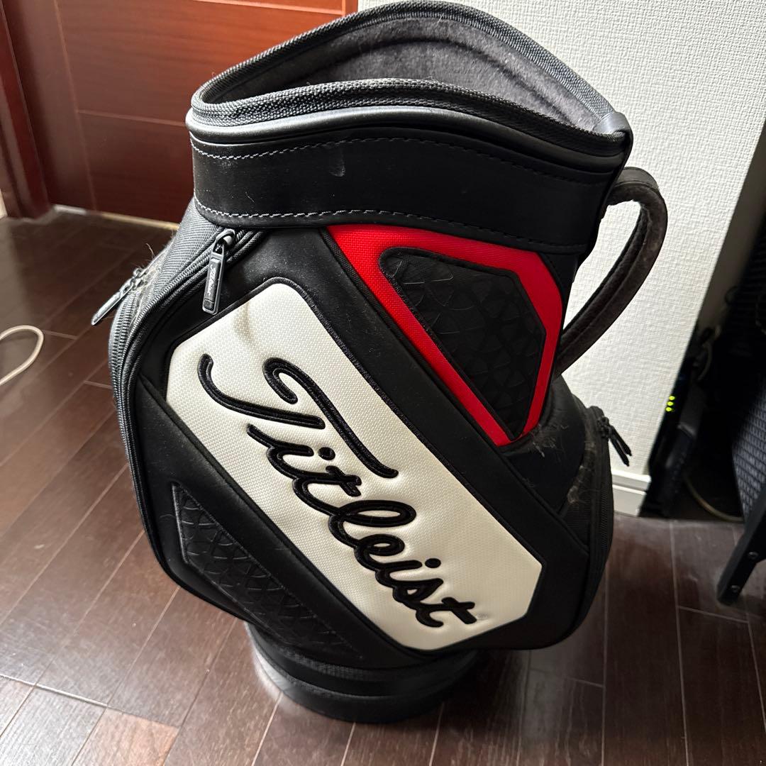 Titleist 輸入バック　黒/白/赤