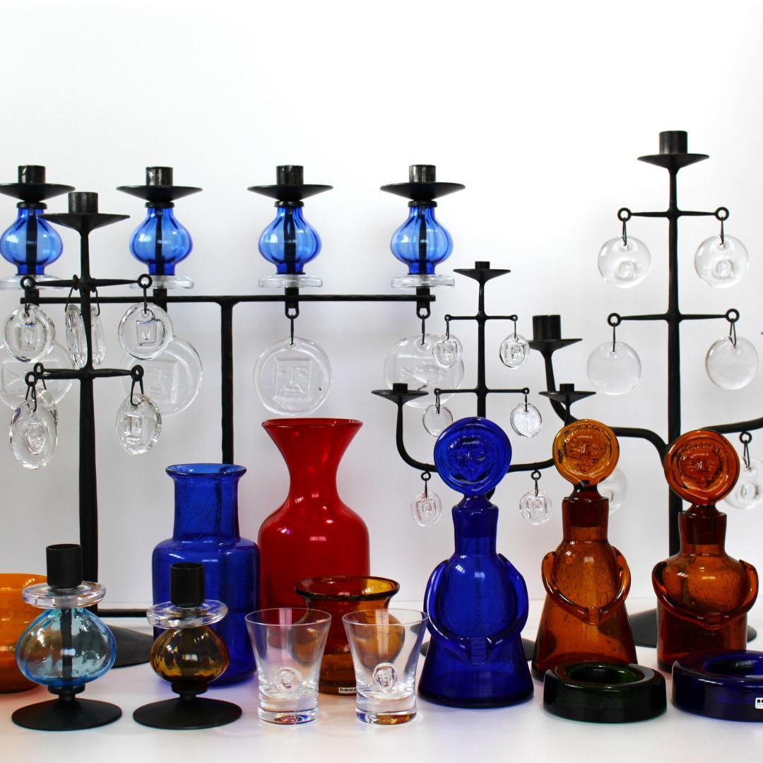 【貴重な大型】エリックホグラン　Erik Hoglund　キャンドルスタンド05