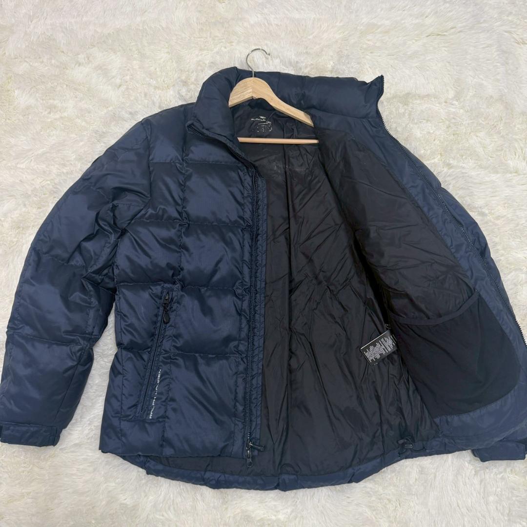 ラルフローレン　RLX ネイビー ダウンジャケット 防水 Lサイズ