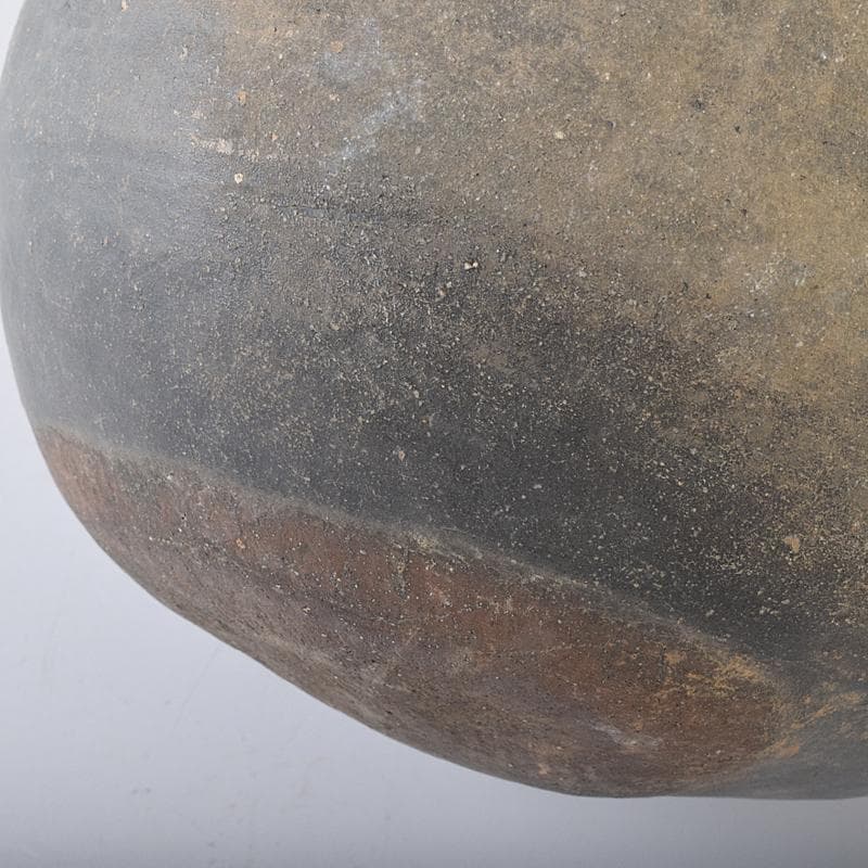 朝鮮美術　須恵器　新羅土器　新羅無細土　壷　V　R7929B