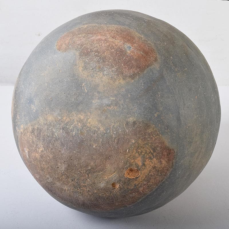 朝鮮美術　須恵器　新羅土器　新羅無細土　壷　V　R7929B