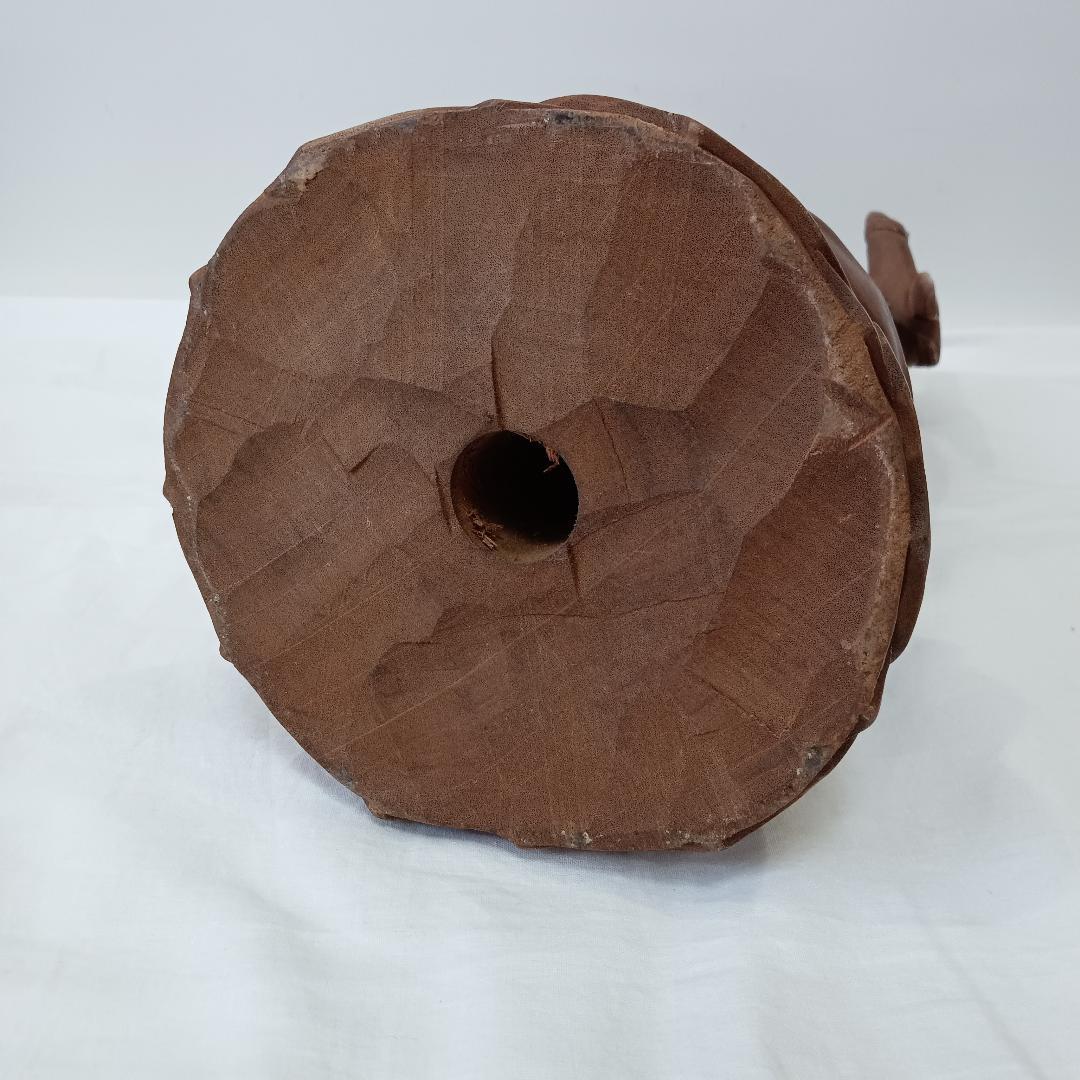 【春山作 聖観音菩薩立像 】 一木造 高さ約64cm 木彫 仏像 開運 風水