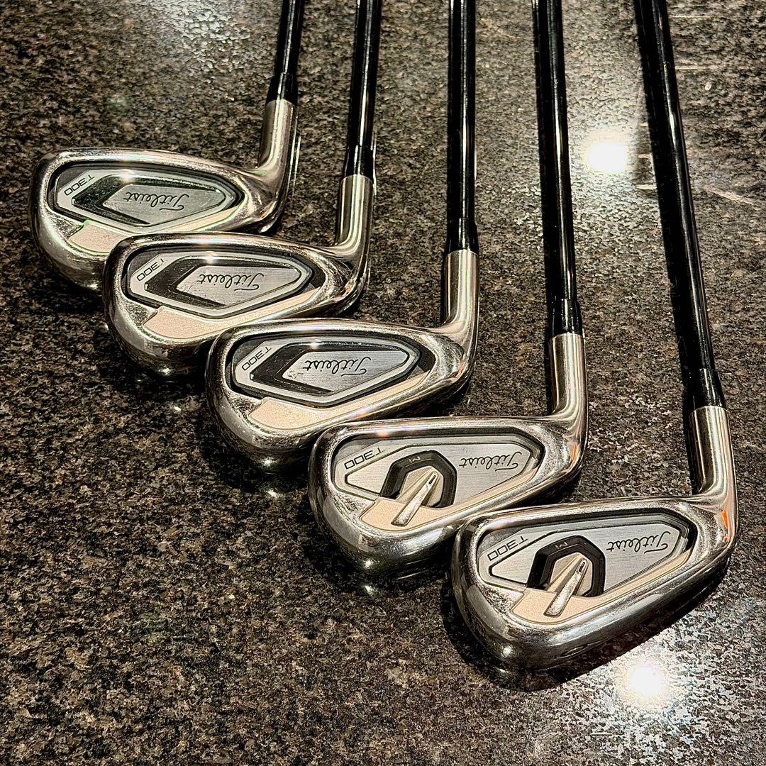 【レフティ】タイトリスト T300 アイアン セット （6-9,P）2019年