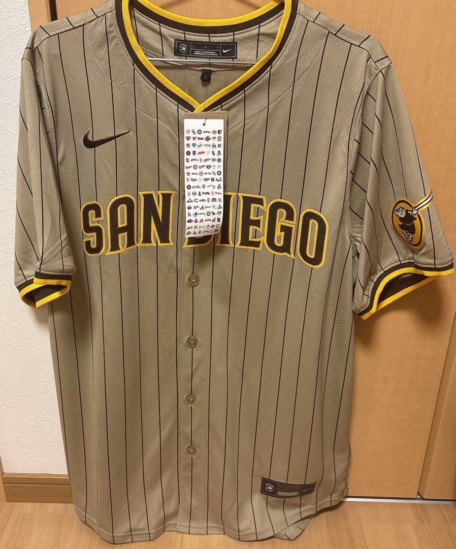 サンディエゴ　パドレス　ダルビッシュ有　ユニフォーム（ビジター）　Lサイズ