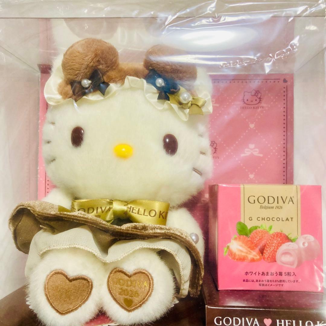 【未開封】GODIVA（ゴディバ）サンリオ 2026 キティ ぬいぐるみ