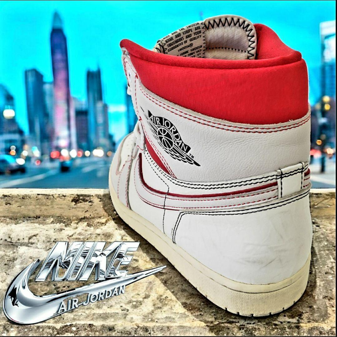 ナイキエアジョーダン レトロOGファントム/University Red 29