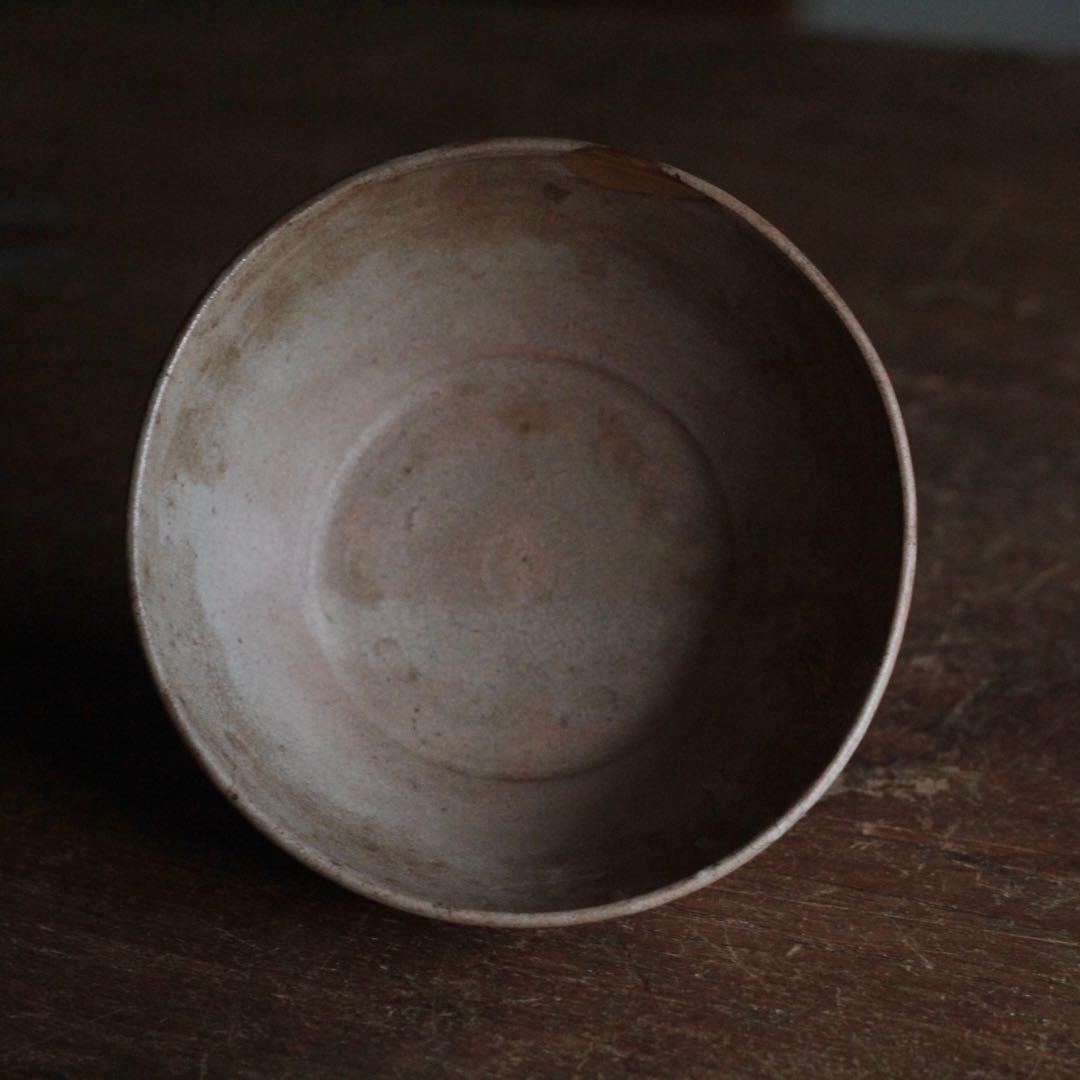 李朝 堅手 茶碗 朝鮮美術 古美術 古道具 アンティーク 茶道具 李朝茶碗