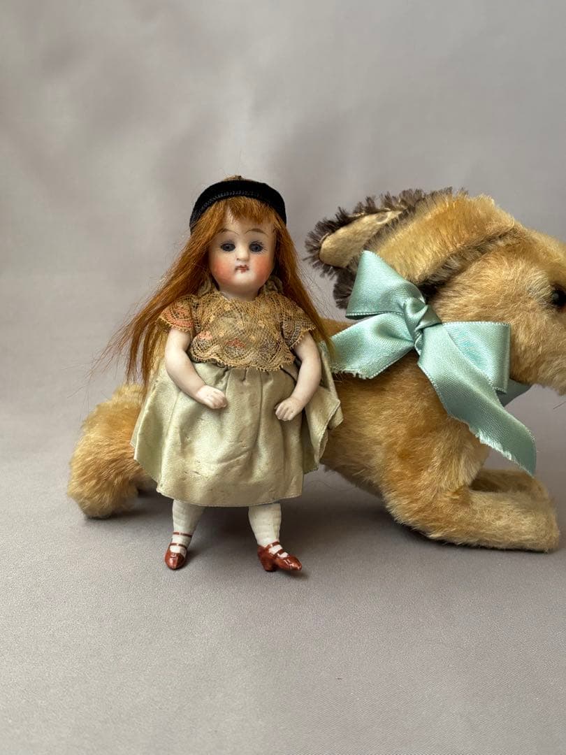 アンティーク オールビスクドール ミニョネット ドールハウスドール ビスクドール