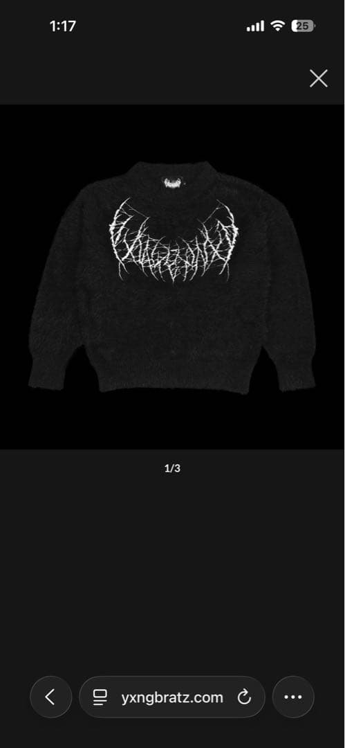 トップス YXNGBRATZ YB Logo Knit