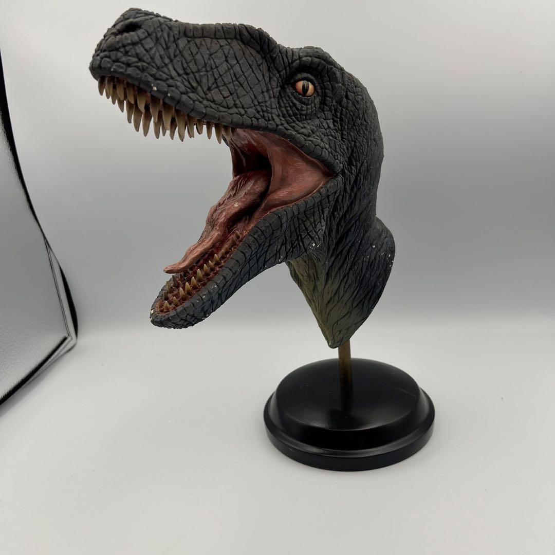 恐竜　ラプトル　大型バスト　1/2　？　フィギュア　検　現状品