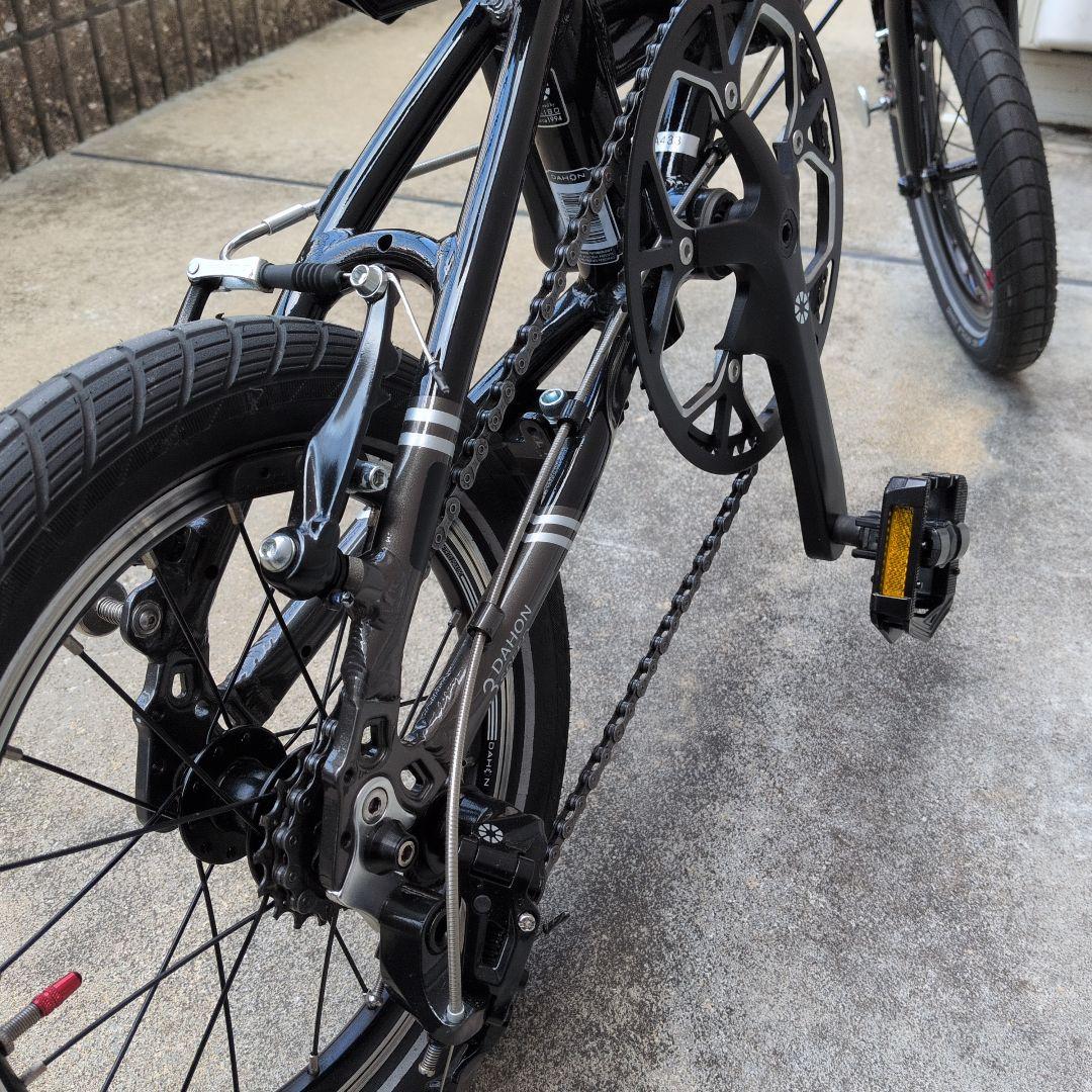 DAHON K3 　BIG APPLEタイヤ 　室内保管