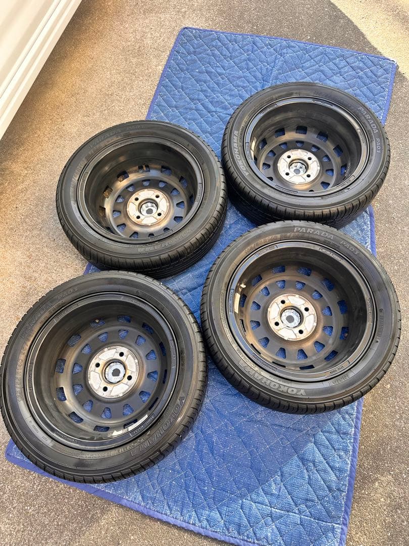 ロクサーニ　バトルシップ　ネオ　ホイール　14 インチ　165 55パラダ