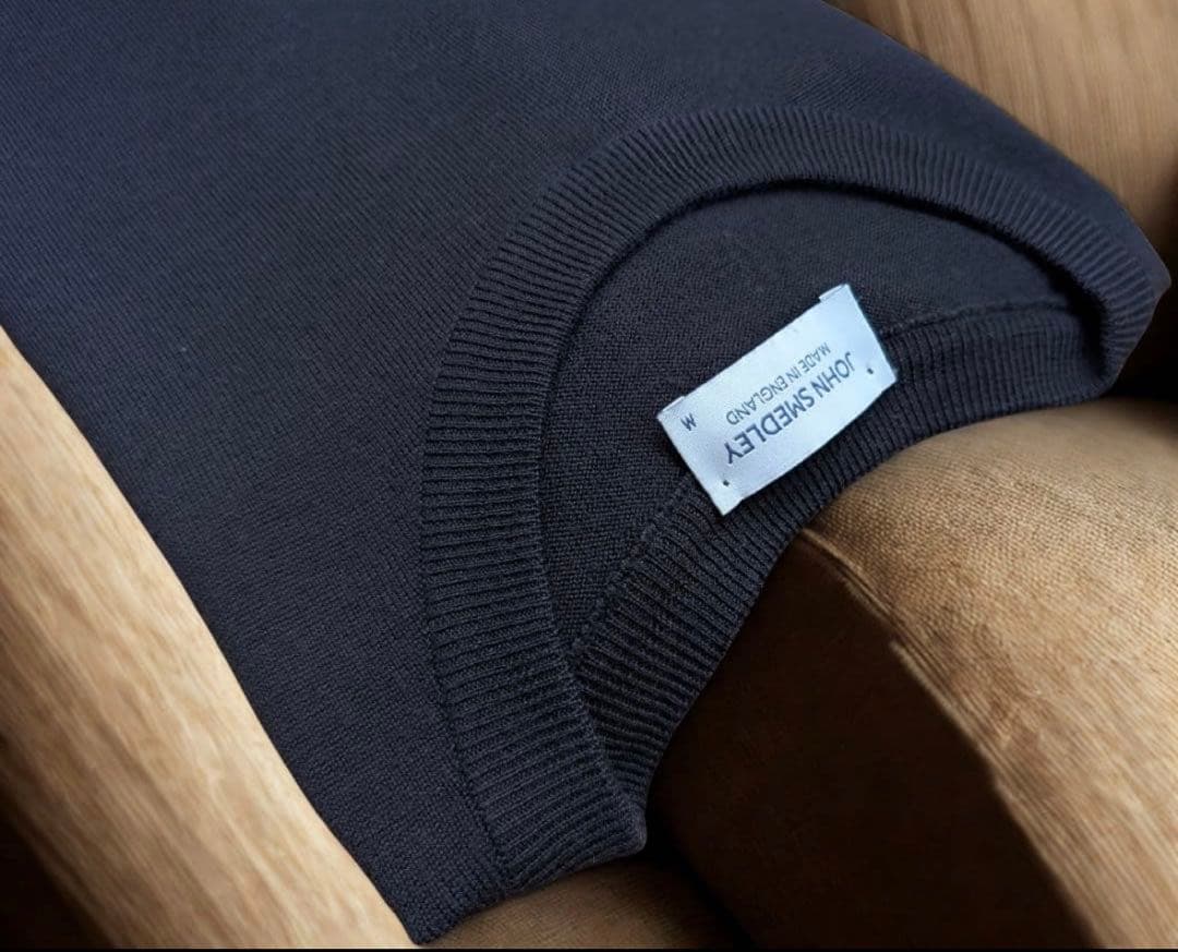 【JOHNSMEDLEY】ジョンスメドレー /24G /ブラック /M