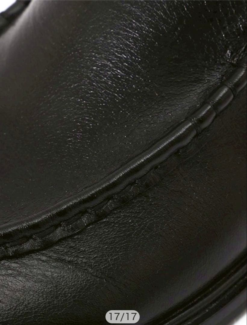 etretokyo エトレトウキョウ　オイルドレザーフラットローファー