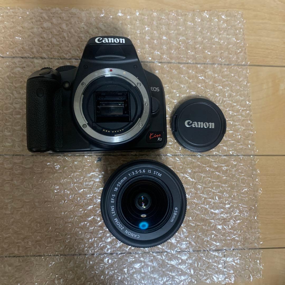 Canon Kiss X2 EF-S 18-55mm レンズ付　　 撮影確認済
