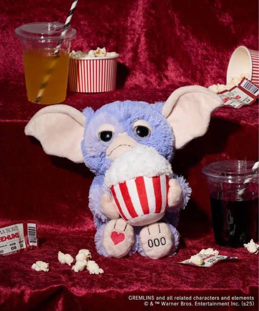 ギズモ　バースデイ　ライラックグレー ワントーン Heart 25cm