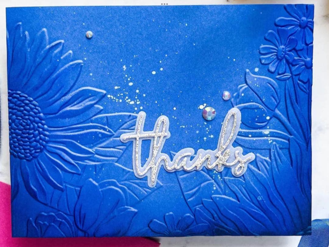 アルテニューSeasonal Bloom スタンプ・ダイ・フォルダー・ステンシル