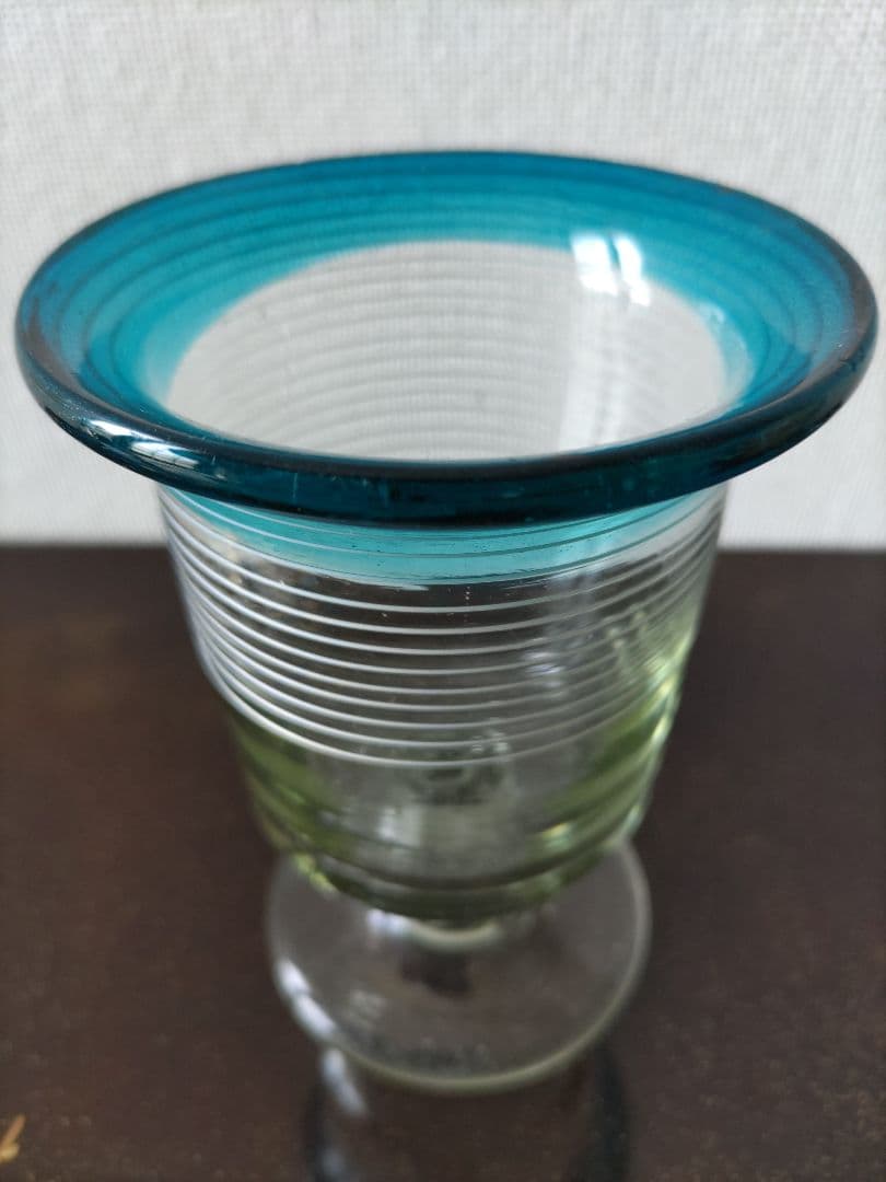 大正ロマン　糸巻き氷コップ