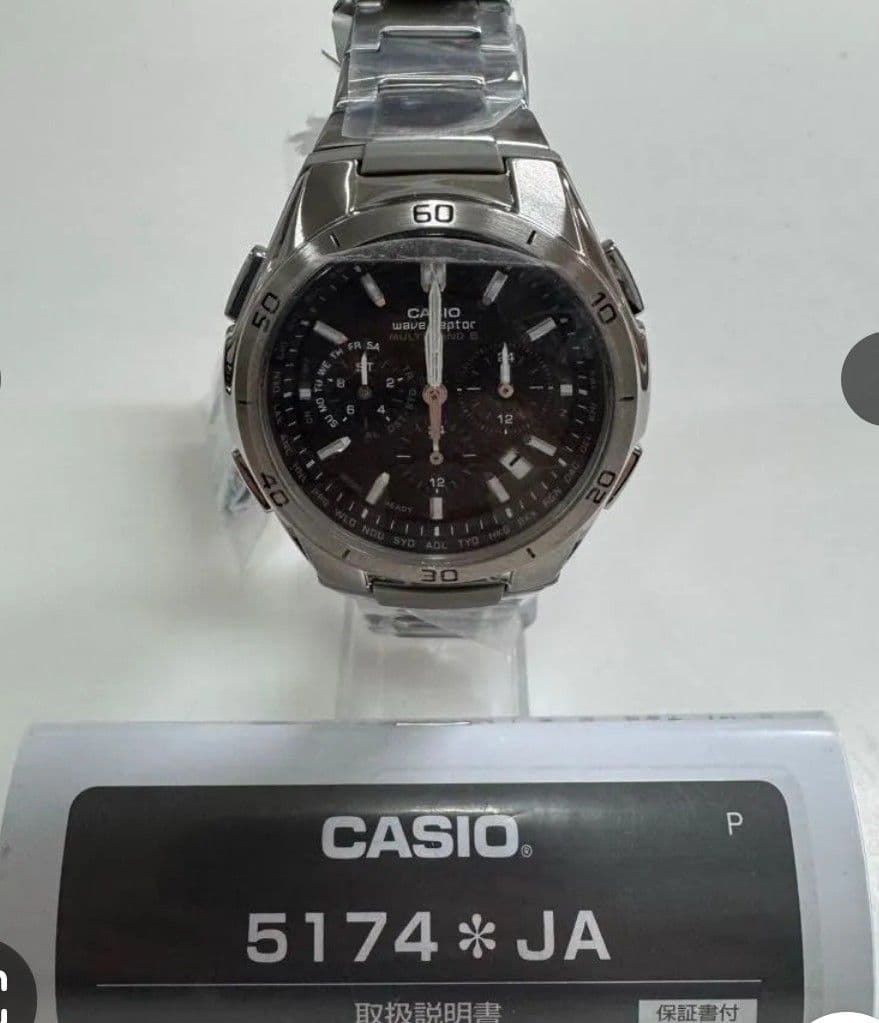 新品電波ソーラー腕時計CASIO 5174 WVQ-M410DE-1A2JF