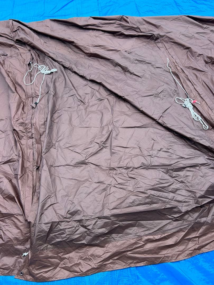 【美品】フィールドア トンネルテント620 ダークブラウン