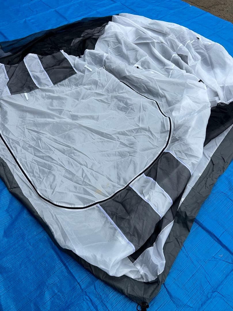 【美品】フィールドア トンネルテント620 ダークブラウン