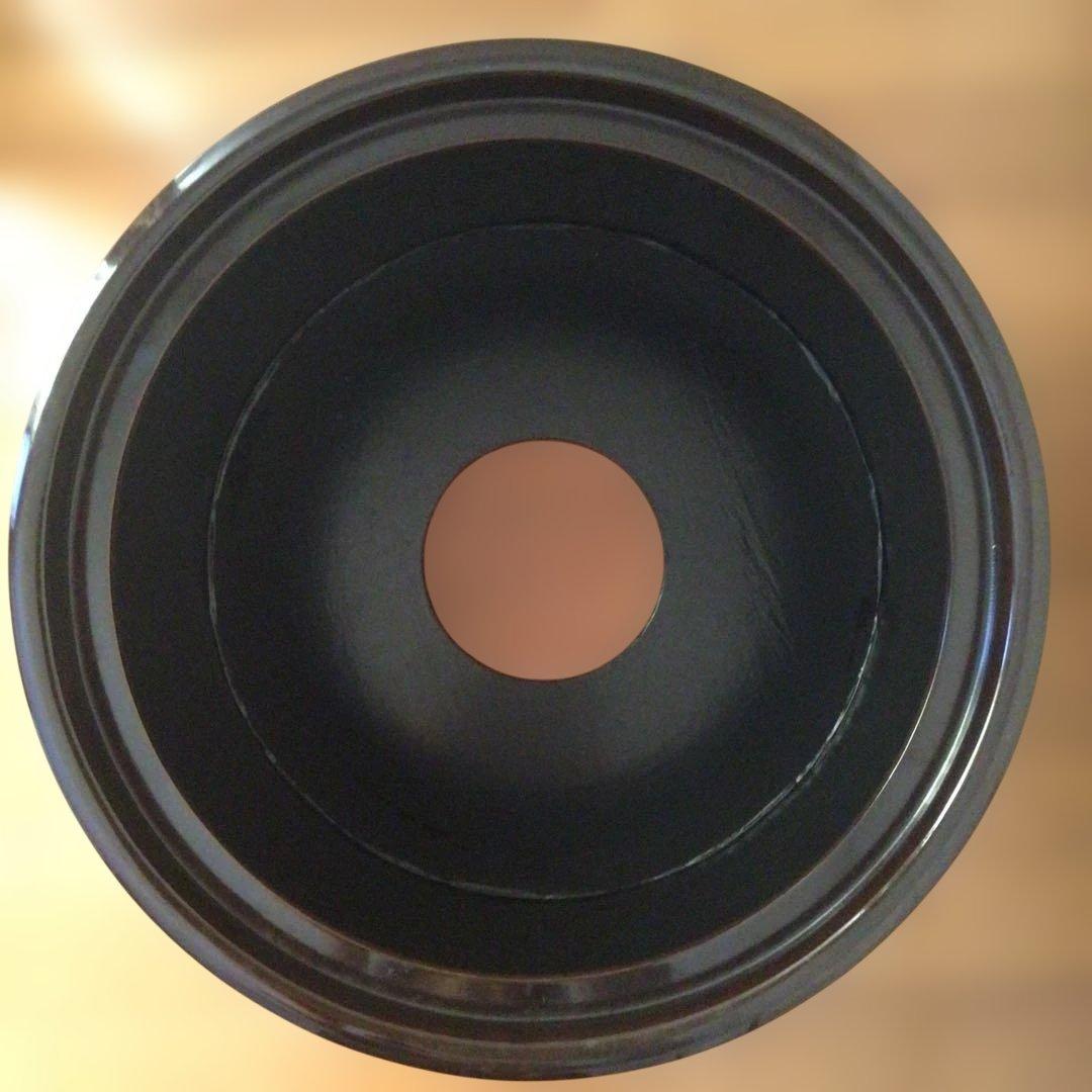 アンティーク　輪島塗り　火鉢　大型　五徳と火箸　木箱付き