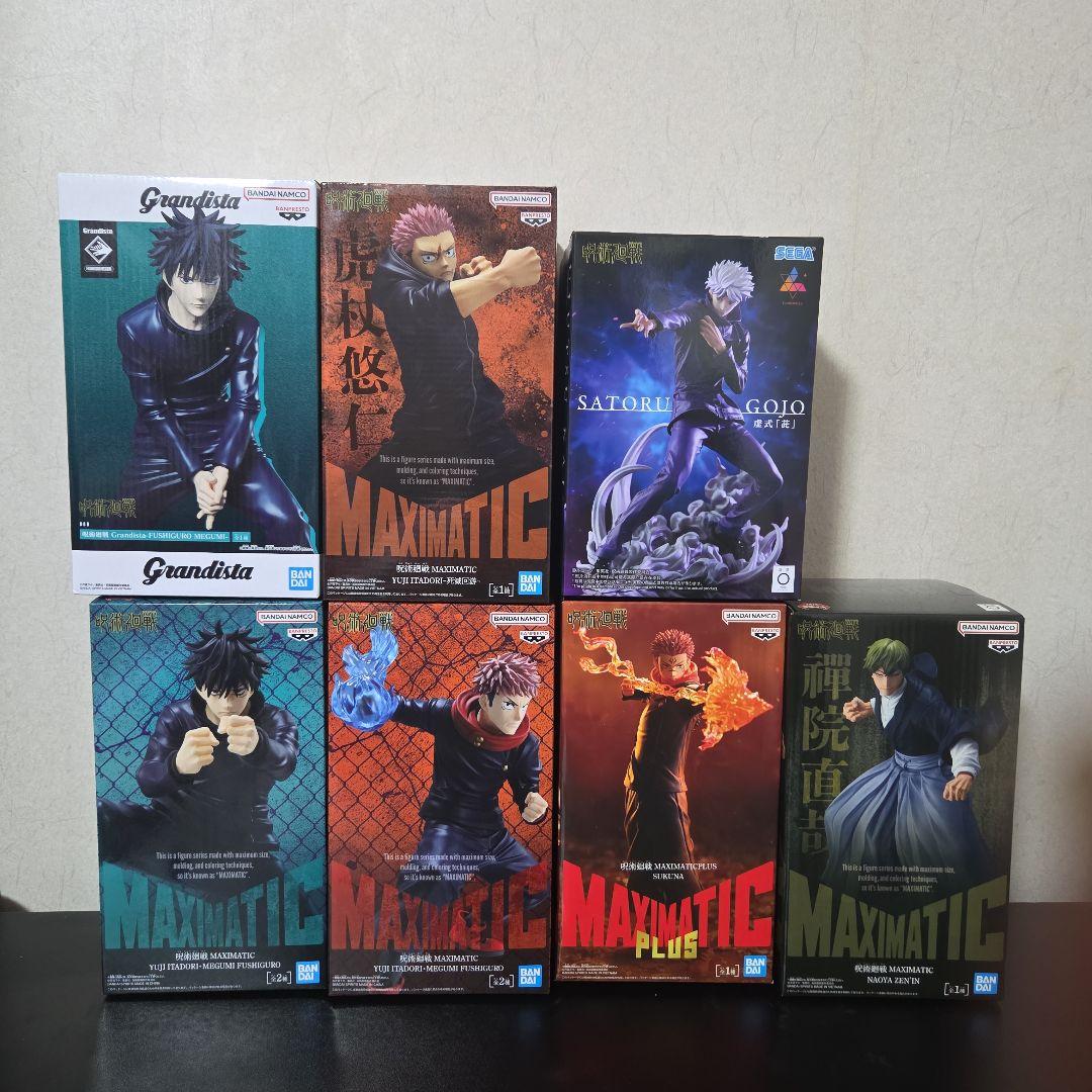呪術廻戦フィギュアまとめ売り