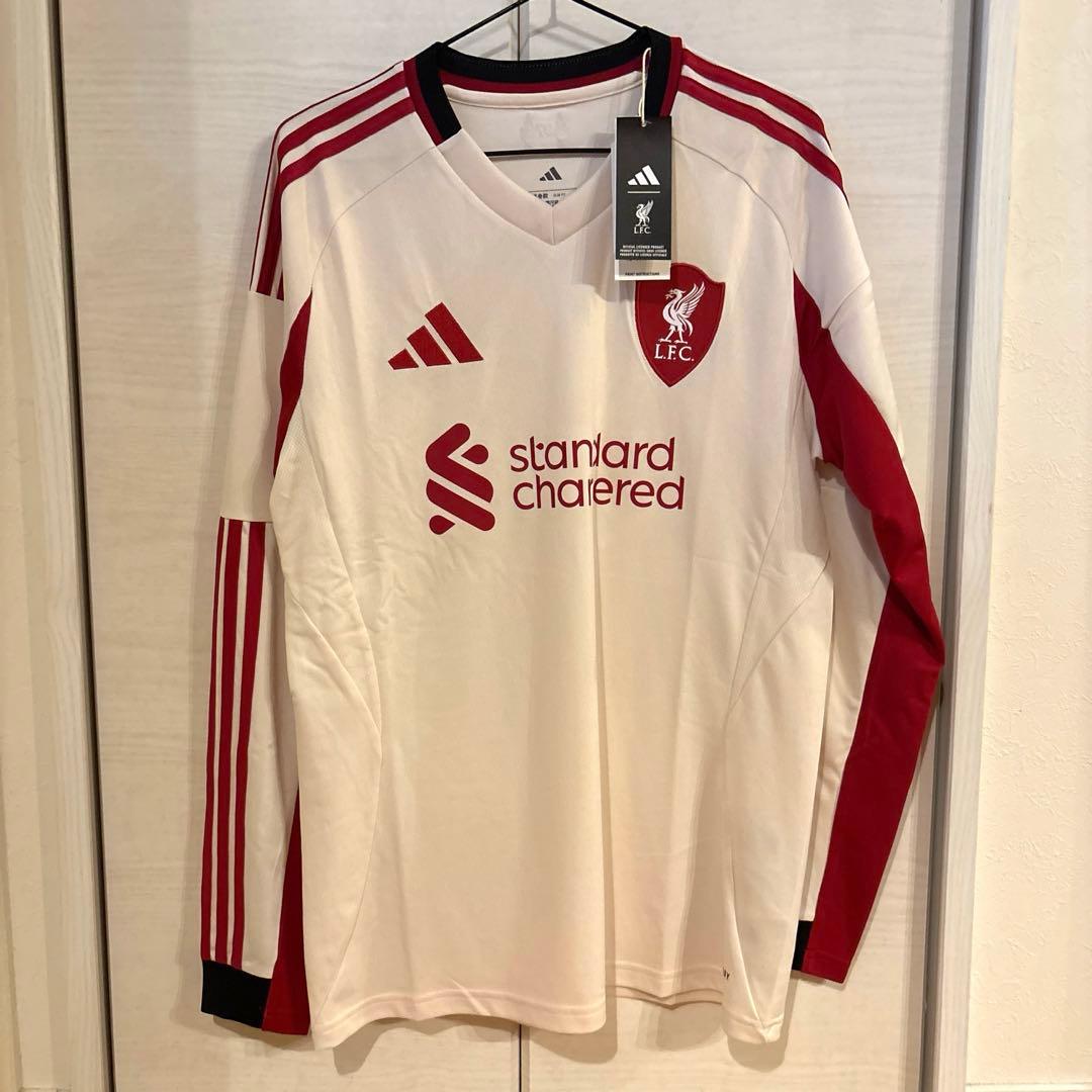 adidas公式 リバプール 25/26アウェイ長袖ユニフォーム レプリカ　XL
