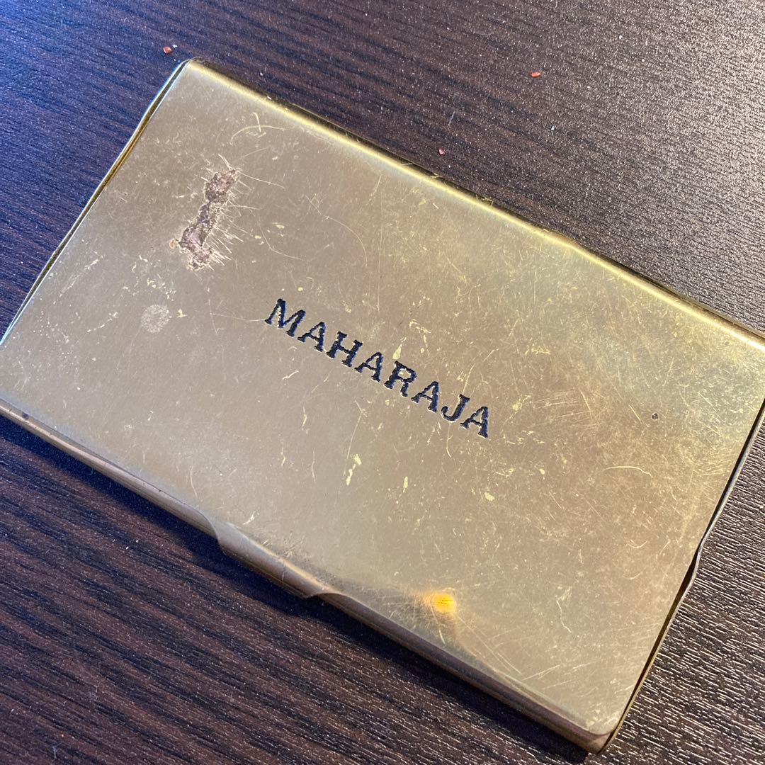 東京　六本木　DISCO　MAHARAJA　名刺入れ　マハラジャ　昭和　当時物