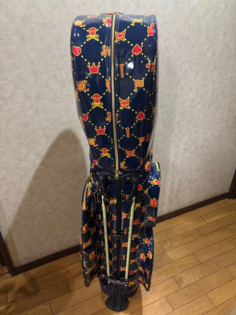 【早い者勝ち】MARK&LONA UnitePatent エナメルキャディバッグ