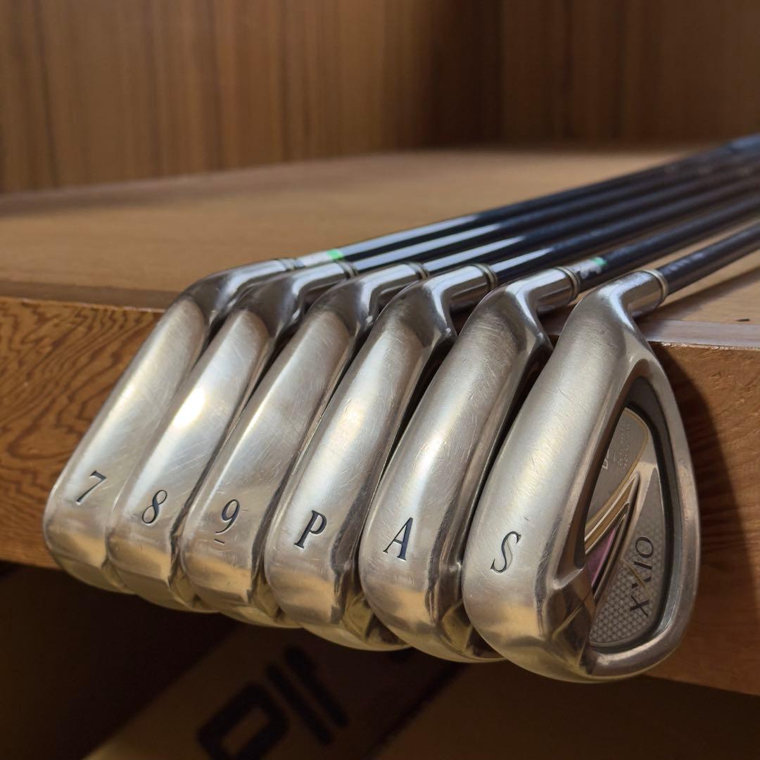 【A】ゼクシオ8 レディース アイアン 5本 セット XXIO8 Ａ フレックス