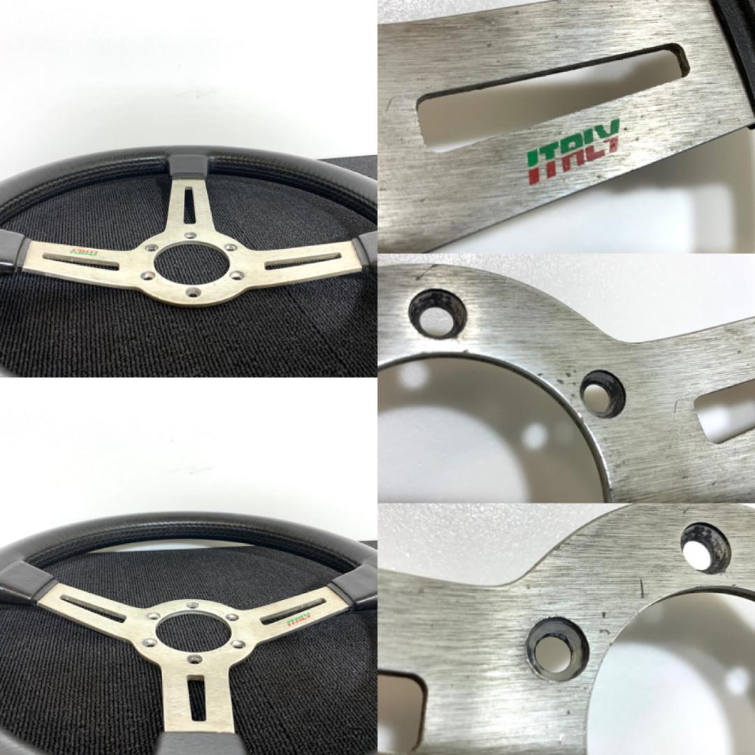 EVA エバ S104 ステアリング 35パイ ITALY 希少 当時物