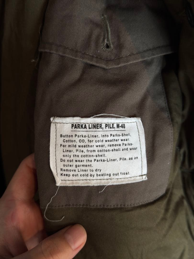 M-48 waiper inc. モッズコート