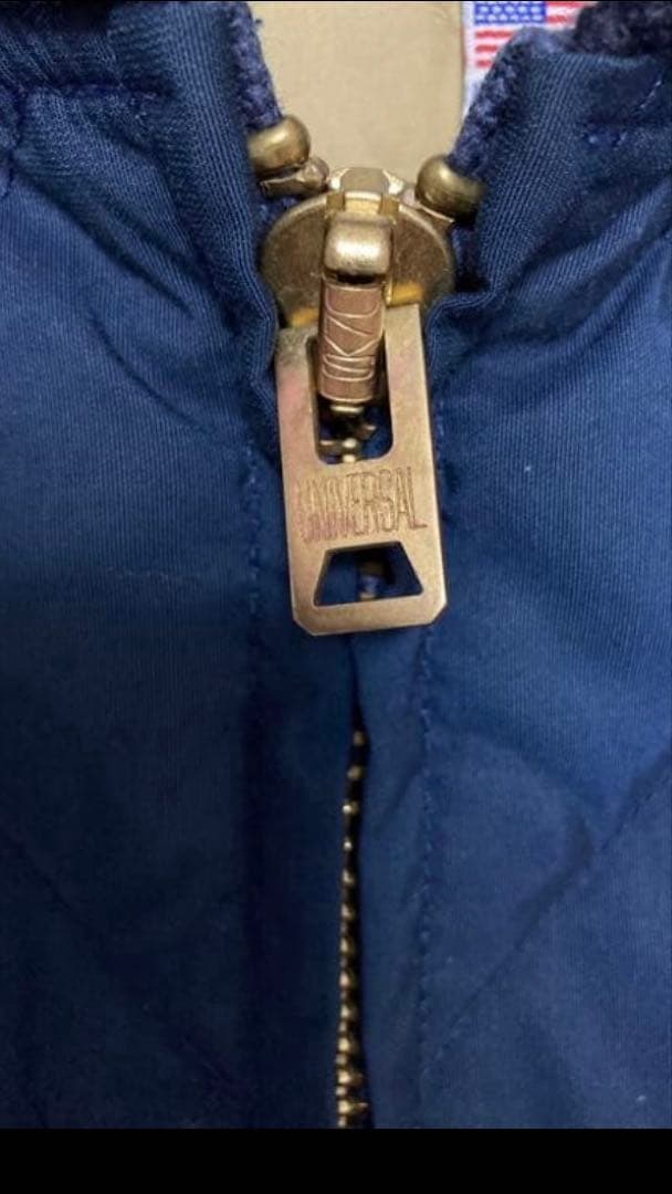 今日中値引きCrescent DownWorks ネイビー ダウンジャケット S