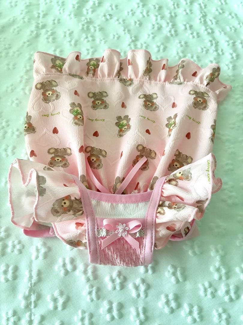 み犬服ハンドメイドワンピース