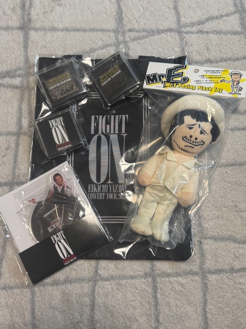 ★矢沢永吉・SS特典・Mr.E・アクリルスタンド・ 2024 FIGHT ON★
