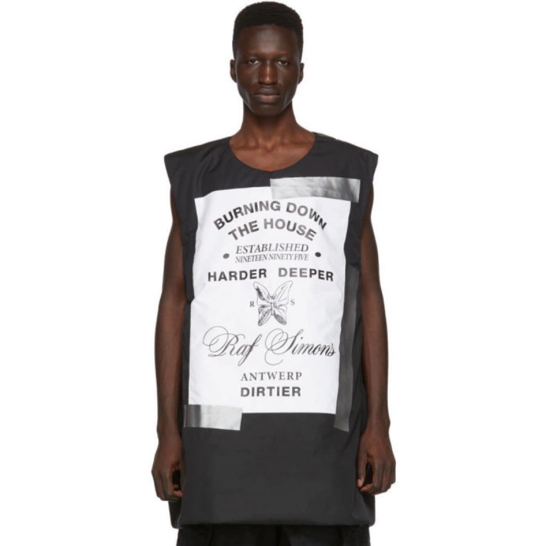 RAF SIMONS(ラフシモンズ)×TEMPRA オーバーサイズベスト