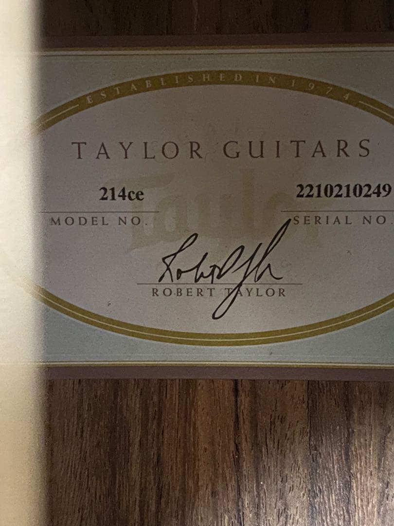 Taylor 214CE テイラー エレアコ