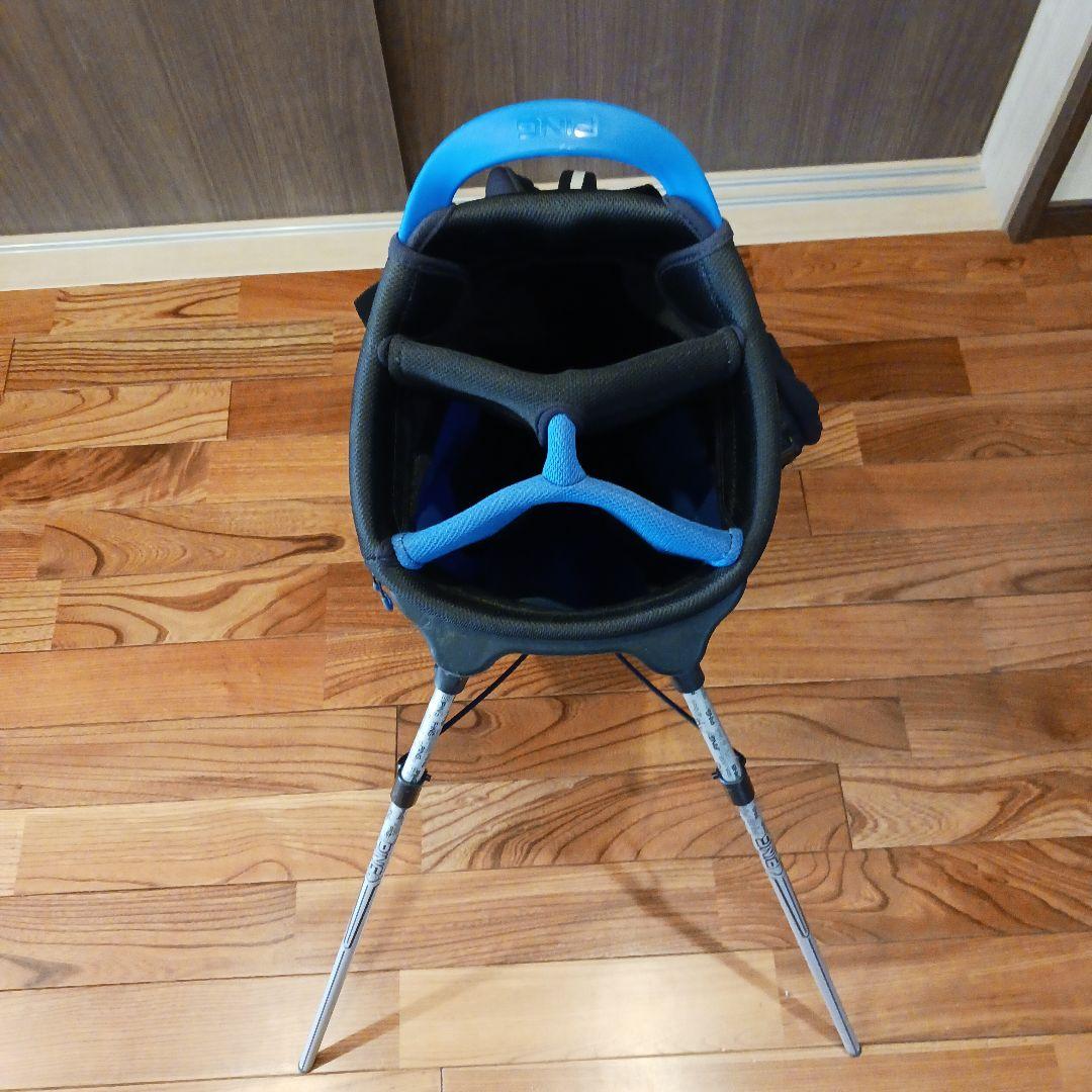 PING スタンドバッグ 青