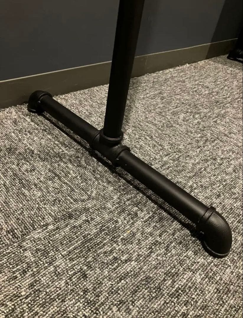 ラック 150 アイアン ハンガーラック パイプ 黒 服 収納 古着 什器