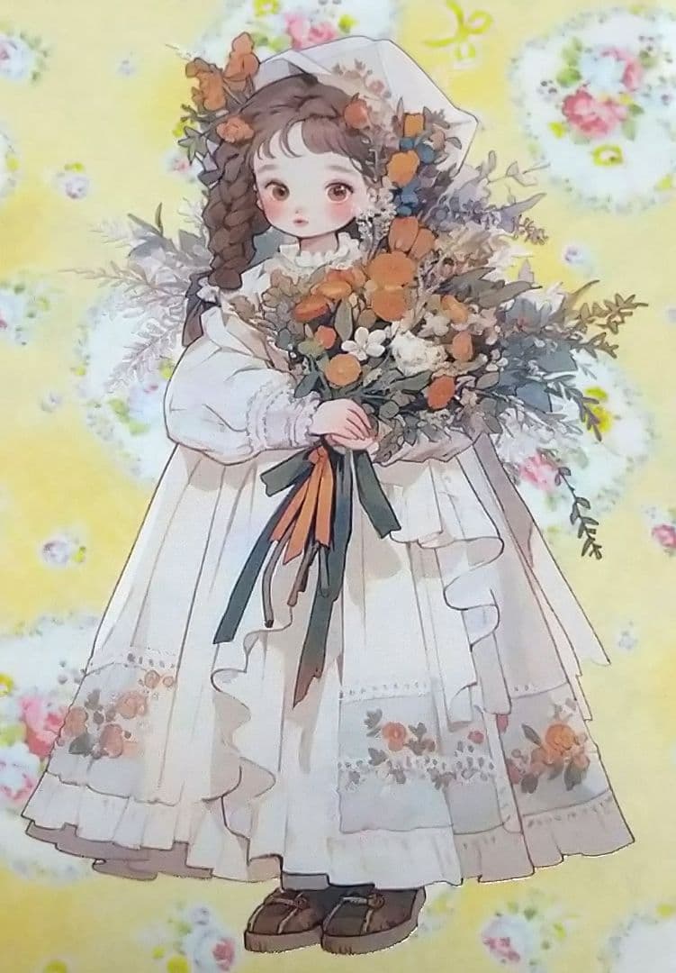 廃盤品✩再販✩J836＃几味甜风(PET)奶泡匣子切売り海外人物女の子AIマステ