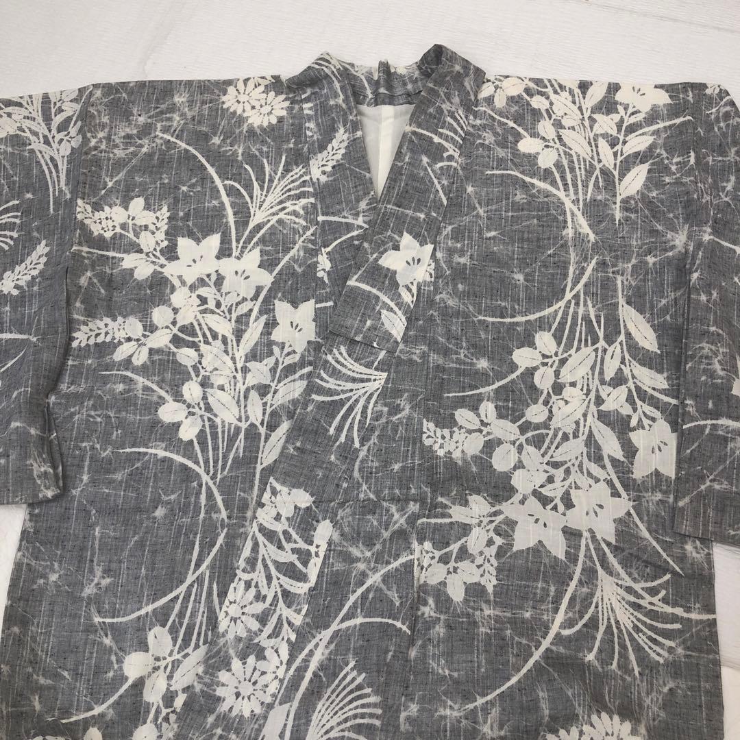美品　高級　浴衣　ゆかた　綿　浴衣のみ　大人シック