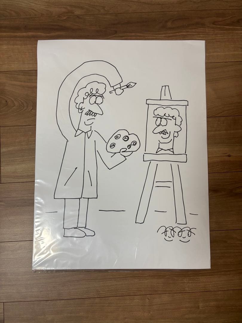 J.30000 絵　ポスター