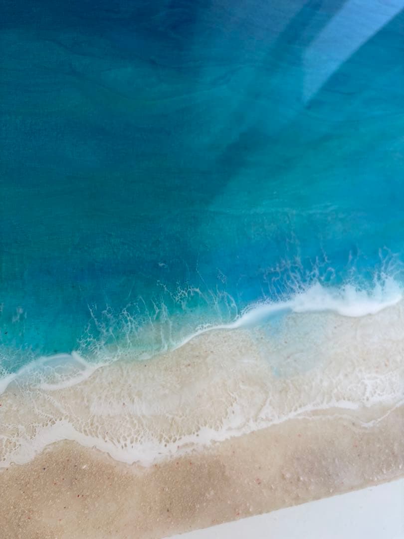 オーシャンレジンアート30cm×90cm