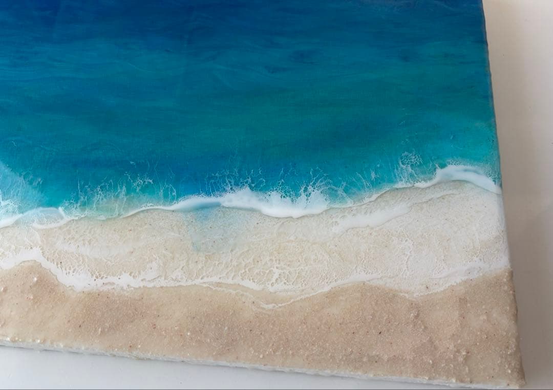 オーシャンレジンアート30cm×90cm