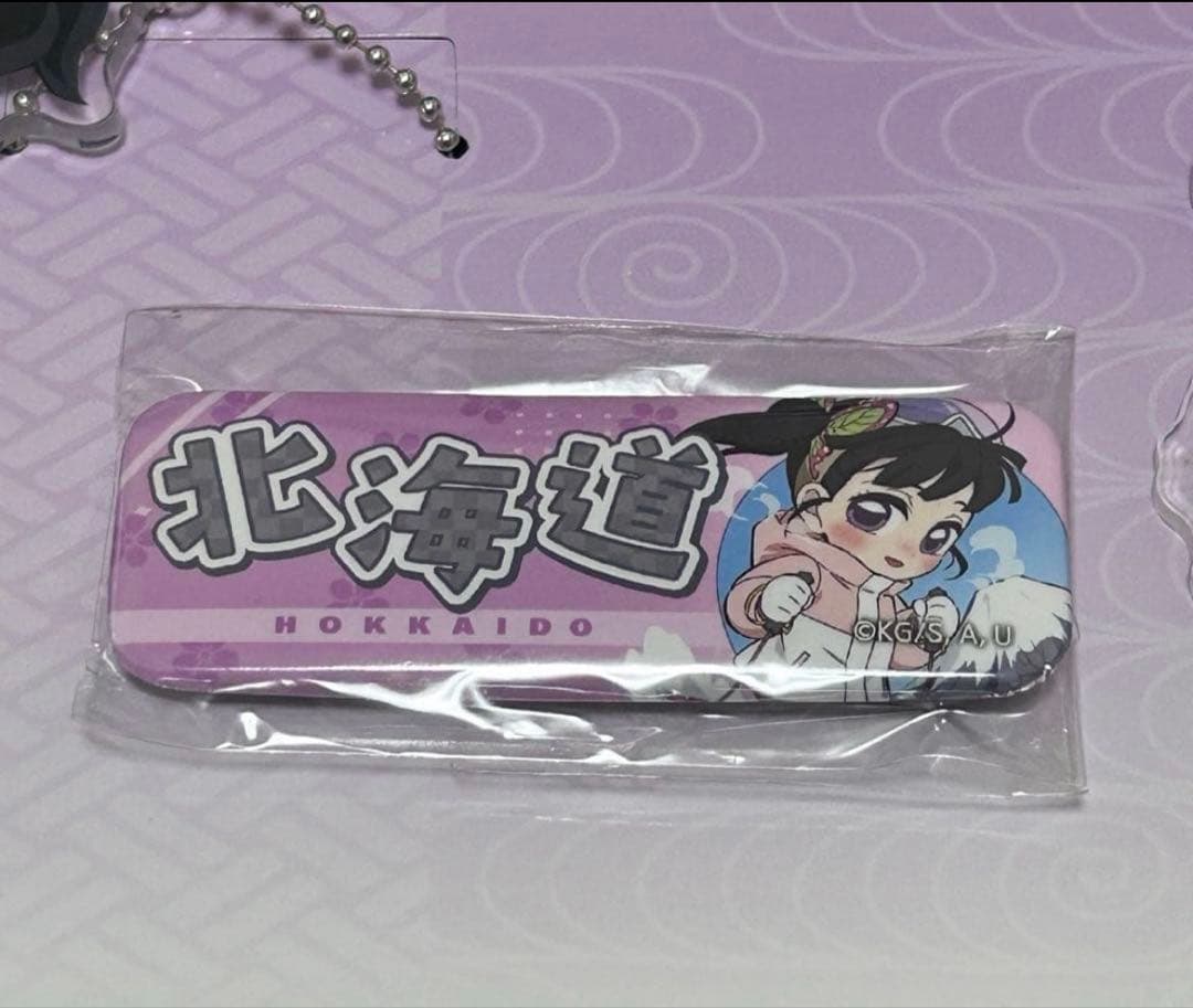 鬼滅の刃　 全集中展 　北海道 缶バッジ　栗花落カナヲ