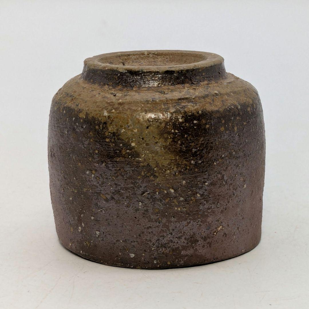 岡山県重要無形文化財 四代松田華山 備前焼 酒呑 共箱共布栞 ぐい呑 酒器 酒盃