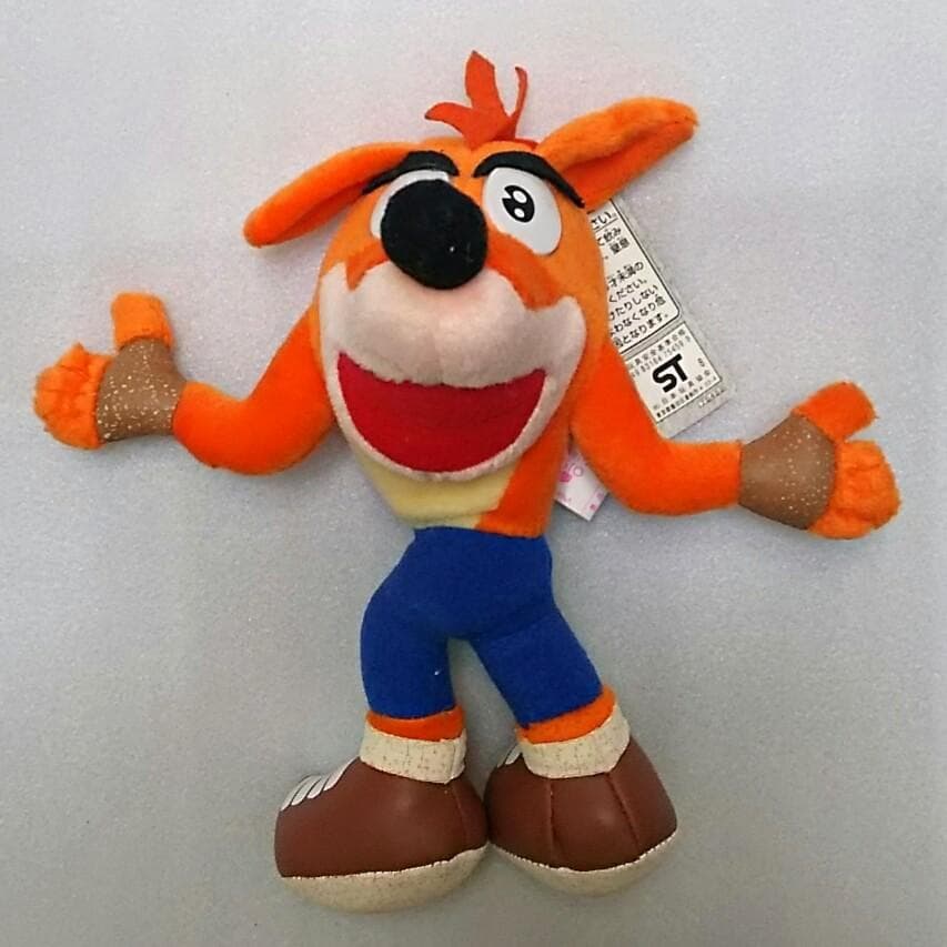 【昭和レトロ 平成レトロ好きにおススメ♪】クラッシュバンディクーのぬいぐるみ♡