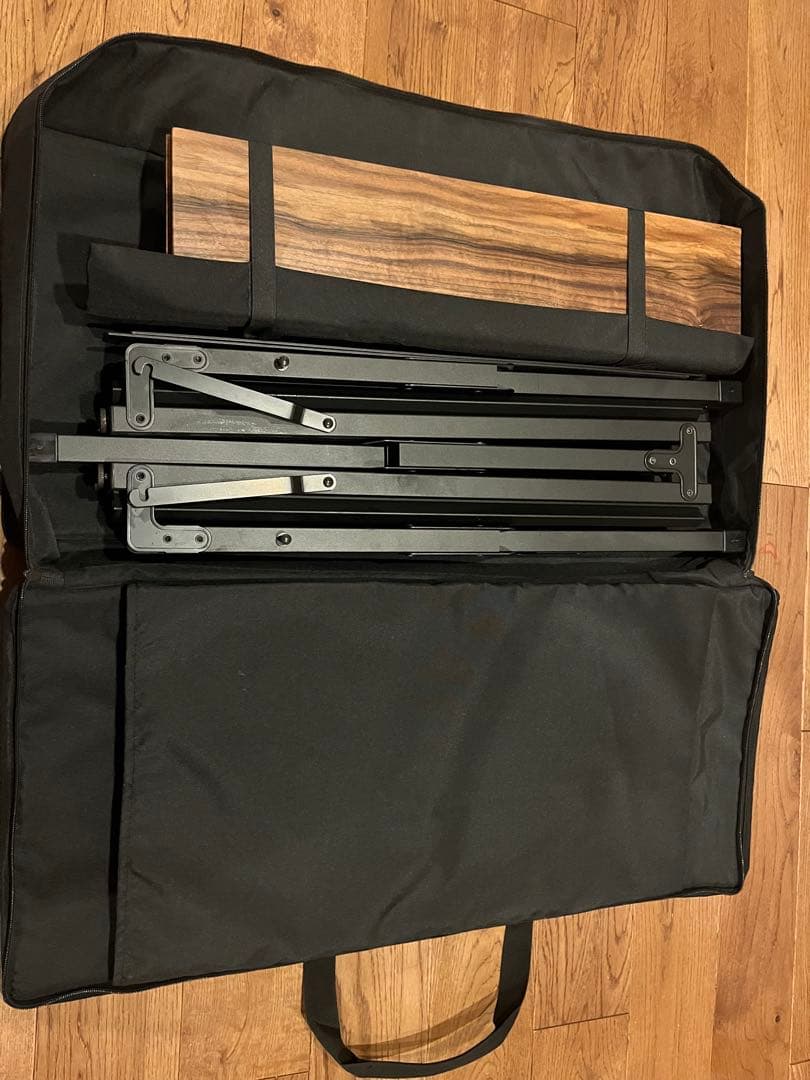 ラーテルワークス　ウッドパネルテーブル　120