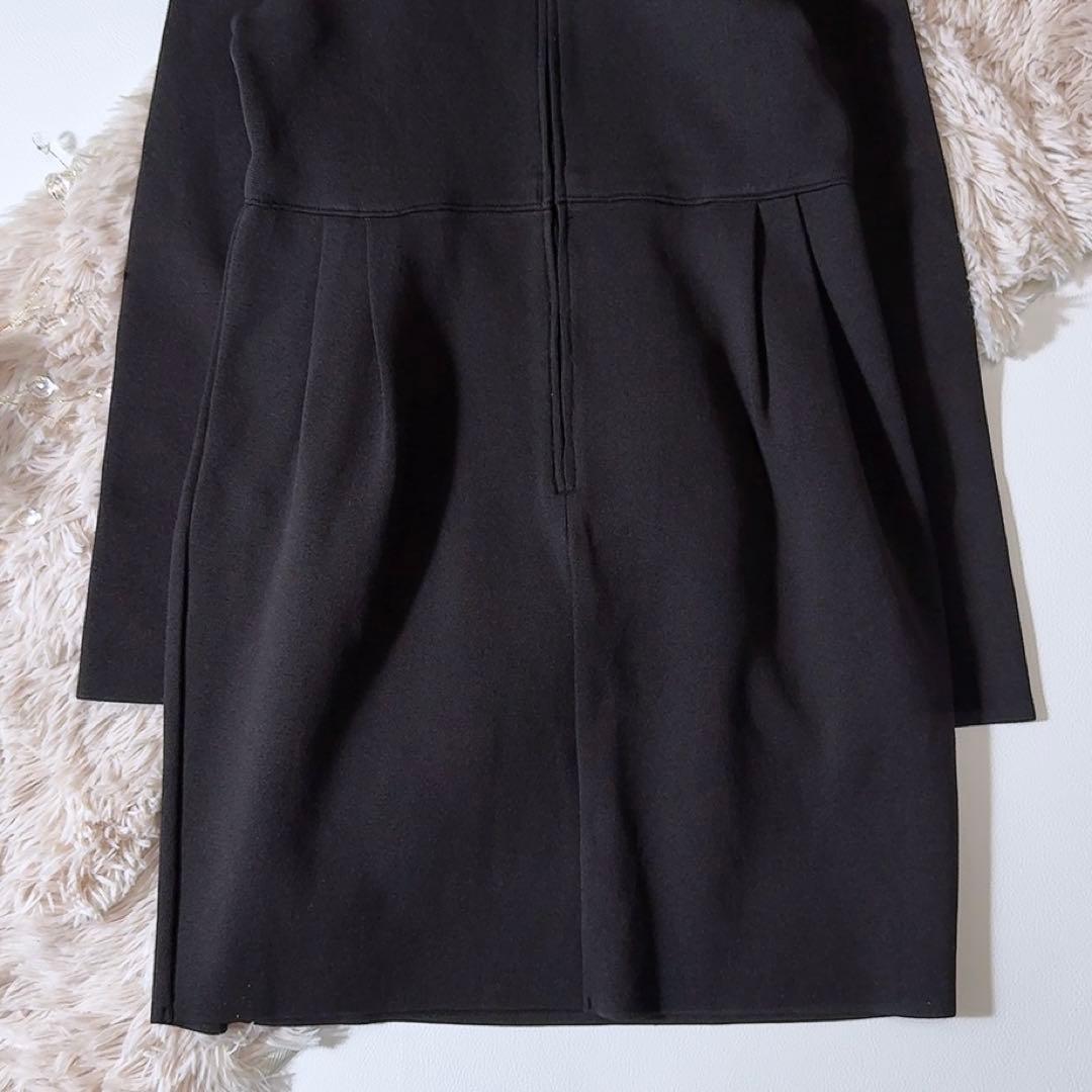 ハ*ー様 極美品ꕥフォクシーブティック グラシュー 白襟ワンピース 2WAY 3